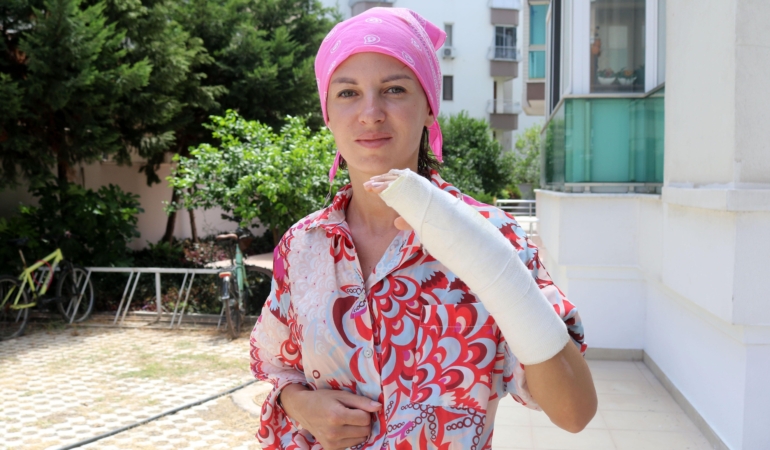 Eşinin darbettiği Iryna: Duruşmada yüz yüze gelince kendimi güvensiz hissettim