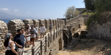 Alanya’nın simgelerine 44 bin ziyaretçi