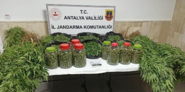 Korkuteli’nde 43 kilo uyuşturucu ele geçirildi