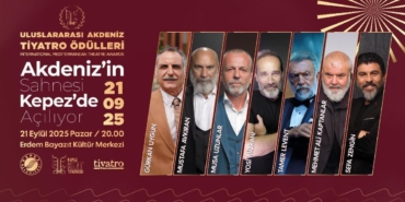 Uluslararası Akdeniz Tiyatro Ödülleri Töreni’ne yıldız yağmuru