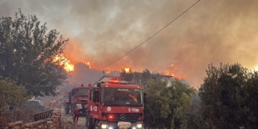 Alanya’daki orman yangınında 2’nci gün
