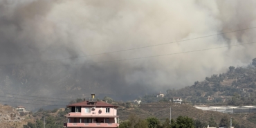 Alanya’daki orman yangınında 2’nci gün (2)