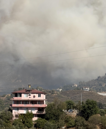 Alanya’daki orman yangınında 2’nci gün (2)
