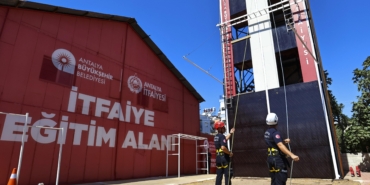 İtfaiye adayları zorlu parkurlarda ter döküyor