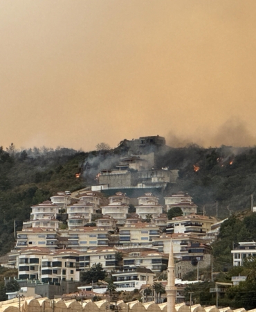Alanya’daki orman yangınında 2’nci gün (3)