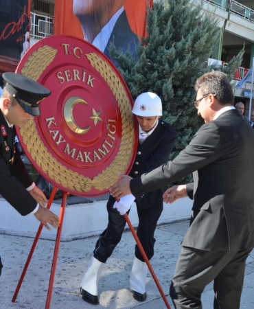 Serik’te Gaziler Günü kutlandı