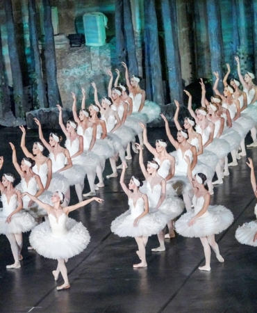 Aspendos’ta ‘Kuğu Gölü’ heyecanı