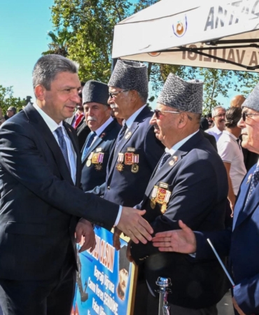 Antalya’da 19 Eylül Gaziler Günü kutlandı