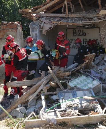 Burdur’da deprem tatbikatı yapıldı