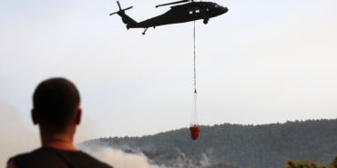 Alanya’daki orman yangınında 3’üncü gün (3)