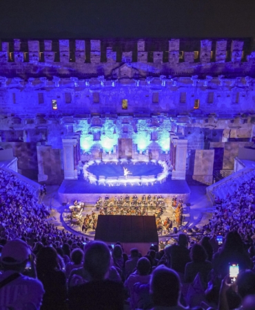 Aspendos’ta ‘Kuğu Gölü’ gecesi