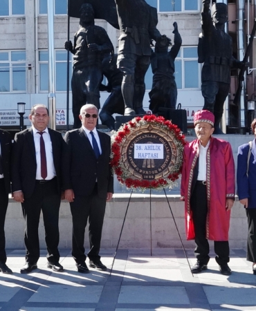 Burdur’da Ahilik Haftası töreni