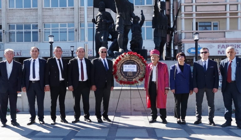 Burdur’da Ahilik Haftası töreni