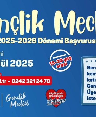 Büyükşehir Gençlik Meclisine başvurular başladı