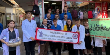 Ahilik Haftası’nda esnaf ziyareti