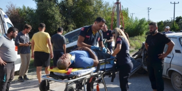 Serik’te kaza: 2 yaralı