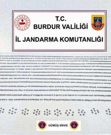 Bucak’ta 1551 sikke ele geçirildi