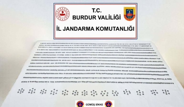 Bucak’ta 1551 sikke ele geçirildi