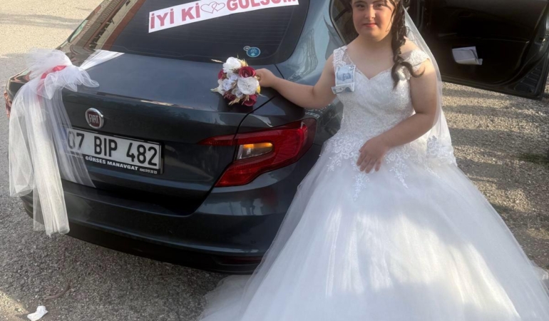 Down sendromlu Gülsüm’ün hayali gerçek oldu