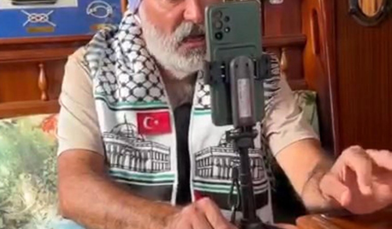 Gazze yolcusu baba, oğlunun nikahına telefonla bağlandı