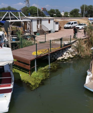 Büyükşehir’in 8’inci Gemi Atık Alım Tesisi Serik’te hizmete girdi