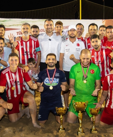 Plaj futbolunda şampiyon belli oldu