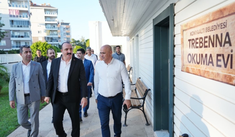 Konyaaltı’nda Trebenna Okuma Evi Açıldı!