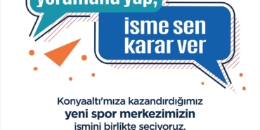 Konyaaltı’nda Spor Merkezi Adını Halk Seçecek!