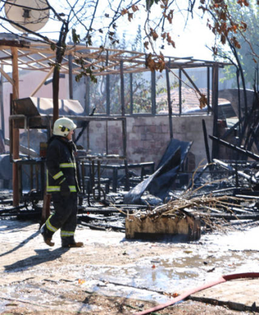 Antalya’da Yangın Felaketi Hızlı Müdahale ile Önlenmiş