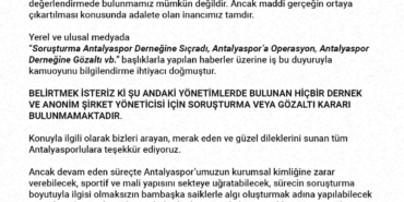 Antalyaspor’da Soruşturma: Gözaltılar Gerçekleşti!
