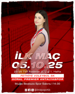 Antalyaspor Voleybol, Sezona Fırtına Gibi Başlıyor!