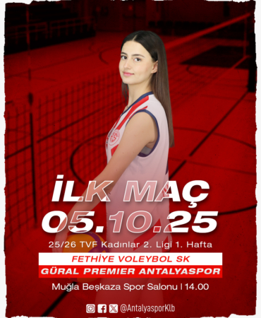 Antalyaspor Voleybol, Sezona Fırtına Gibi Başlıyor!