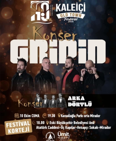 Kaleiçi Festivali’nde Tarih ve Müzik Buluşması!