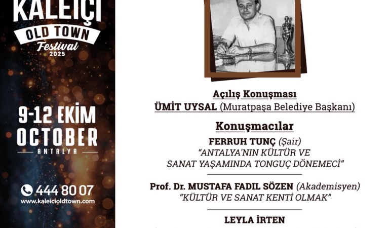 Kaleiçi Festivali’nde Sanat ve Coşku Zirveye Çıkıyor!