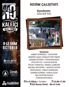Kaleiçi Festivali 9 Ekim’de Başlıyor!