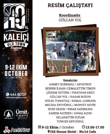 Kaleiçi Festivali 9 Ekim’de Başlıyor!