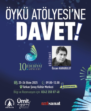 Edebiyat Tutkunları İçin Atölye Fırsatı!