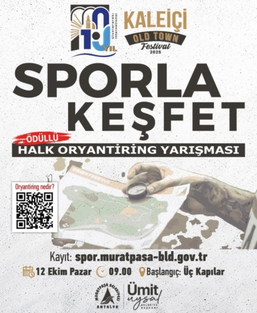Kaleiçi Festivali’nde Oryantiring Heyecanı!