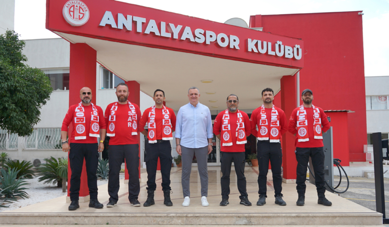 Antalyaspor’a SAR Derneği’nden Anlamlı Ziyaret!