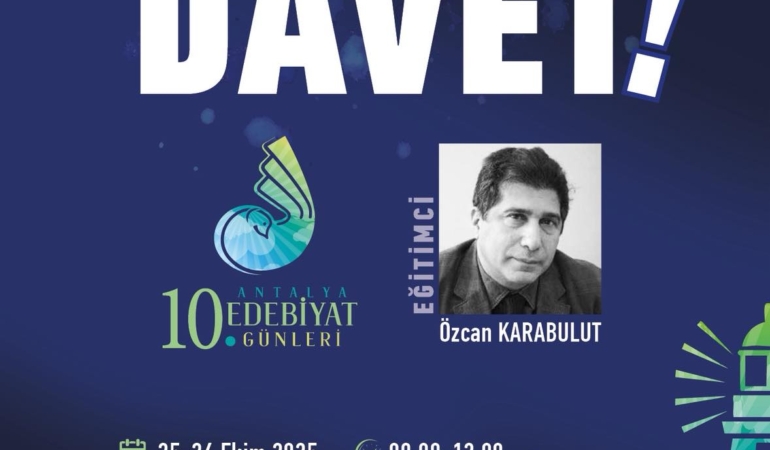 Edebiyat Günleri: Öykü ve Şiir Atölyeleri Başlıyor!