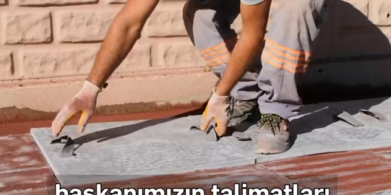 Kaldırım Çalışmalarıyla Tasarruf Sağlıyoruz! Kaldırım Çalışmalarıyla Tasarruf Sağlıyoruz!