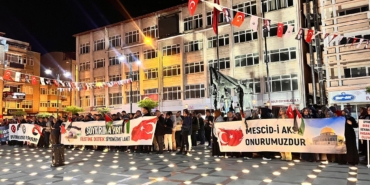 Burdur’dan Sumud’a destek