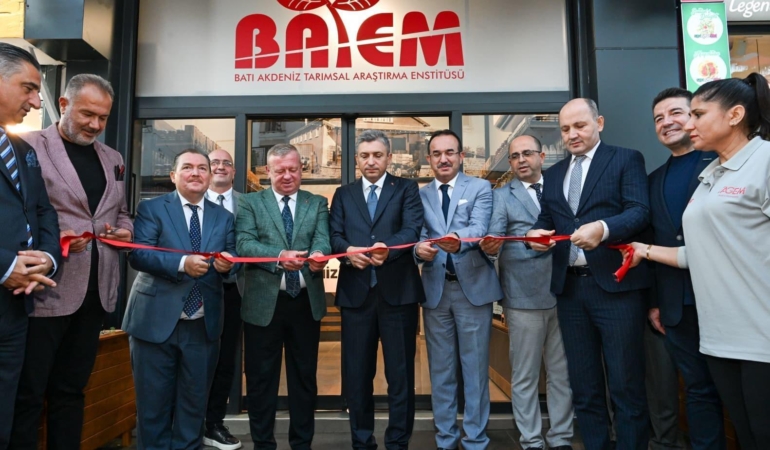 BATEM Kaleiçi Ürün Satış Noktası hizmete açıldı