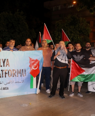 Antalya’da Küresel Sumud Filosu’na destek