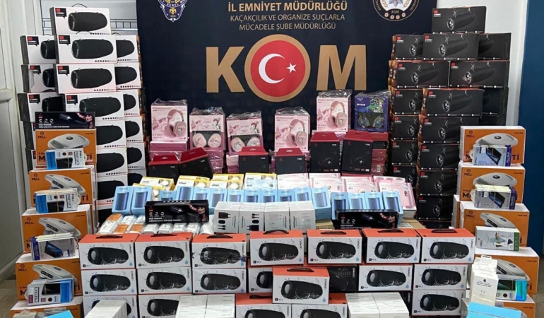 Burdur polisinden kaçakçılık operasyonları