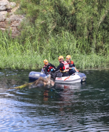 Düden Çayı’nda ceset bulundu