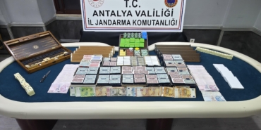 Manavgat’ta yasa dışı kumar operasyonu