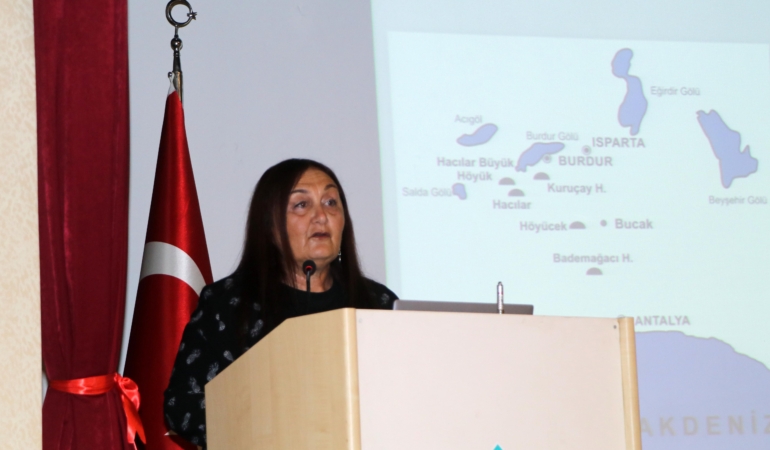 Hacılar Büyük Höyük kazısını anlattı