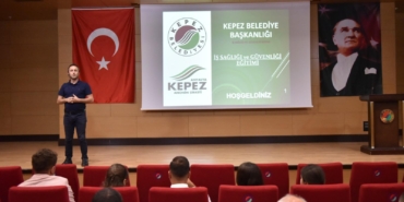 Kepez’den iş güvenliği eğitimi