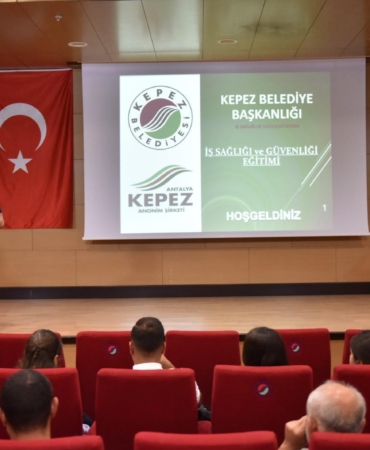 Kepez’den iş güvenliği eğitimi